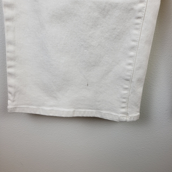 Boston proper off white Cropped straight leg jeans Size 30 - Picture 4 of 9